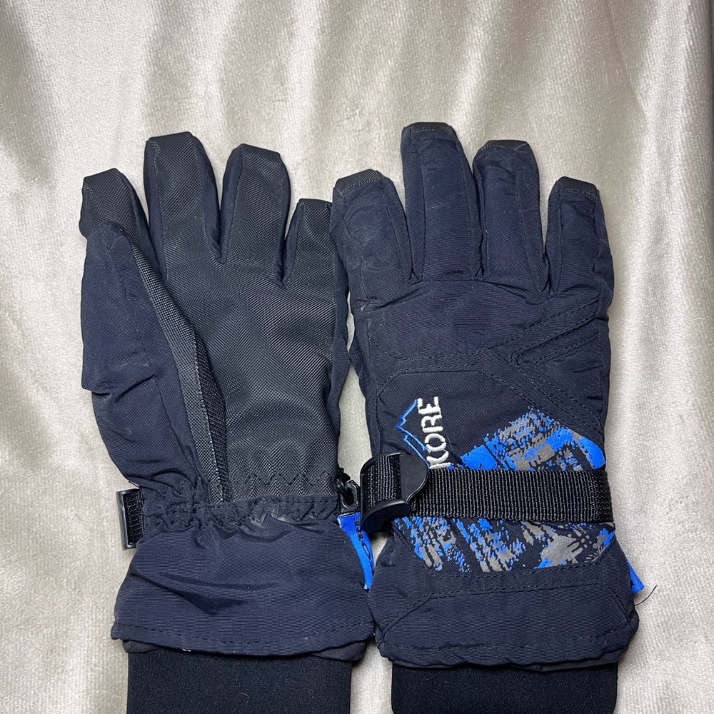 KORE SKI SNOW WINTER GLOVES, Juniors Youth XL